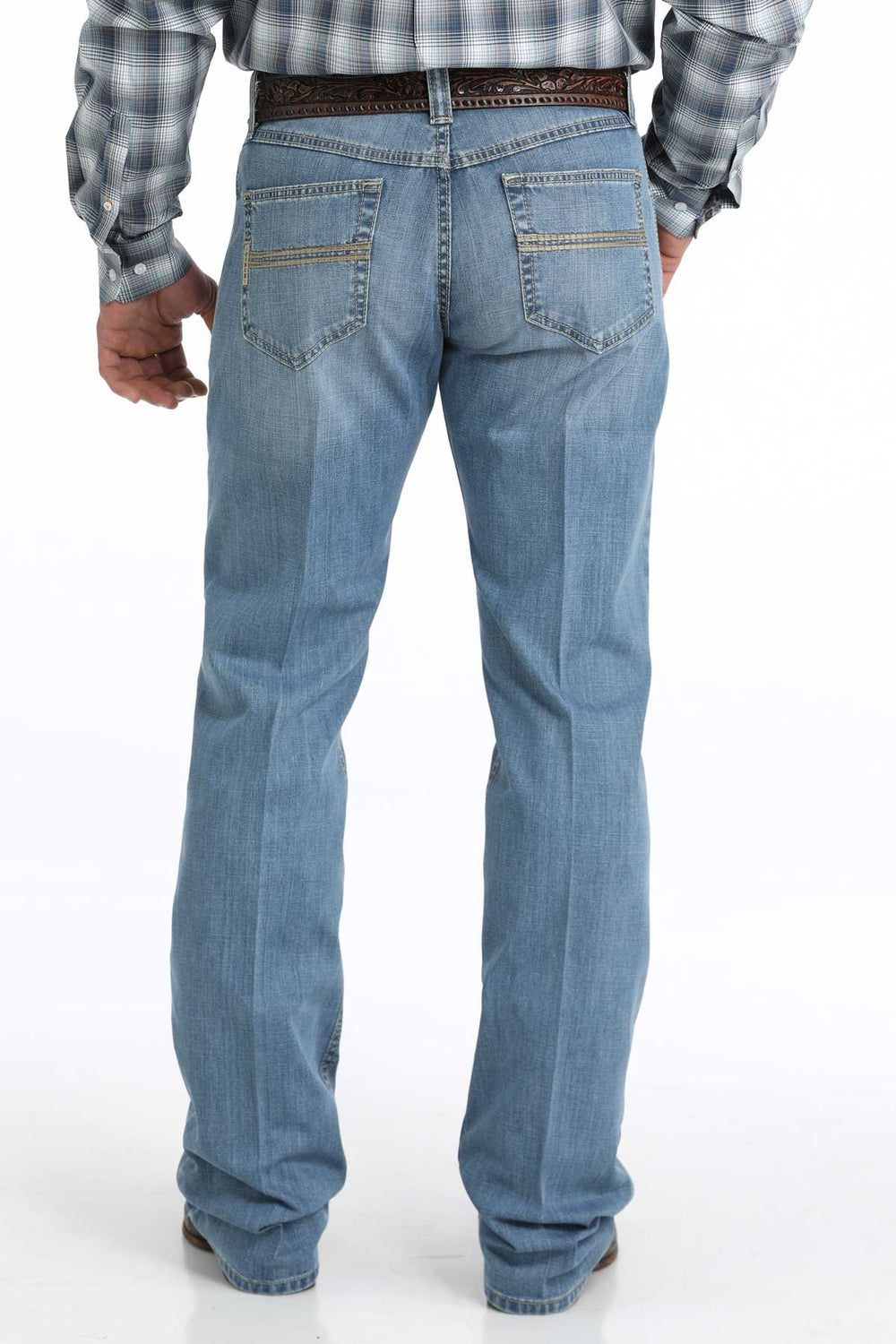 Cinch - Mens Carter 2.0 Relaxed Light Stone Wash Jeans
