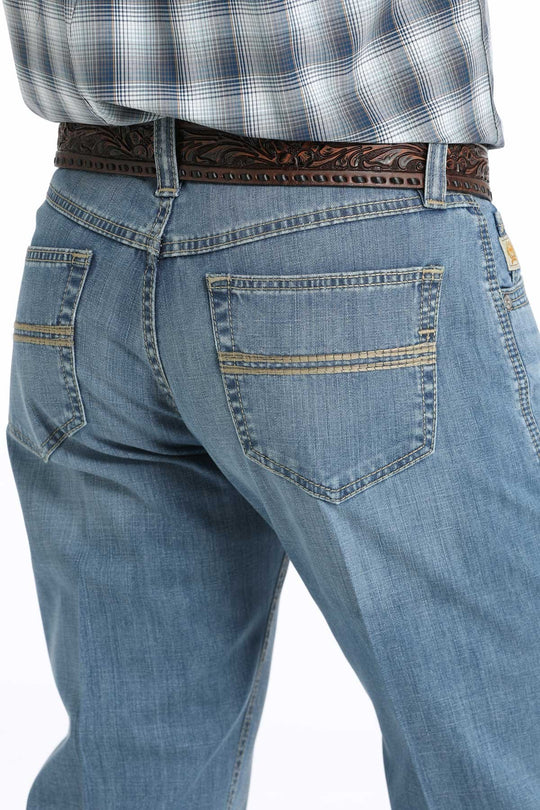 Cinch - Mens Carter 2.0 Relaxed Light Stone Wash Jeans