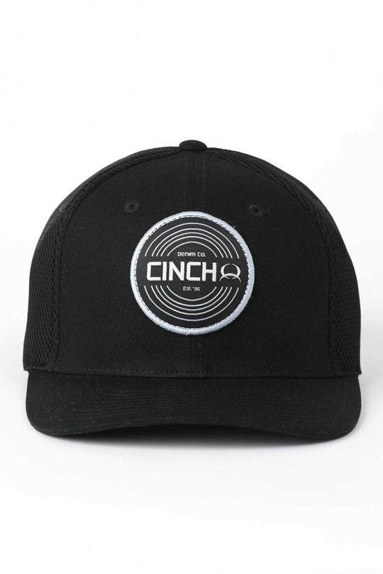 Cinch - Mens Cinch Black Logo Cap