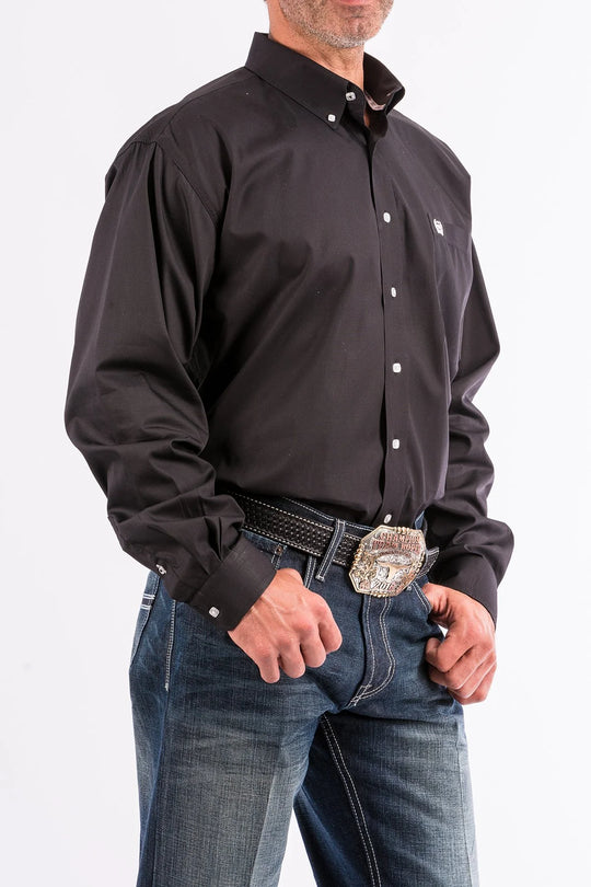 Cinch - Mens Solid Black Arena Shirt