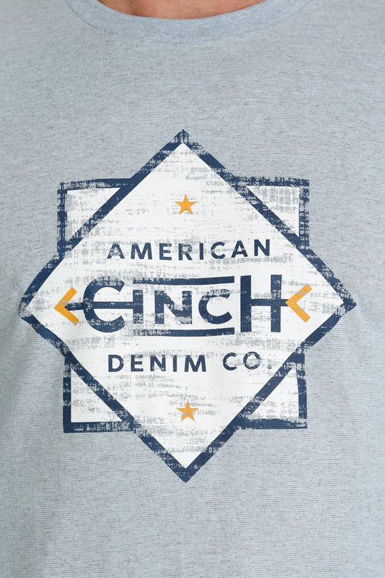 Cinch - Mens Blue Denim Co Tee