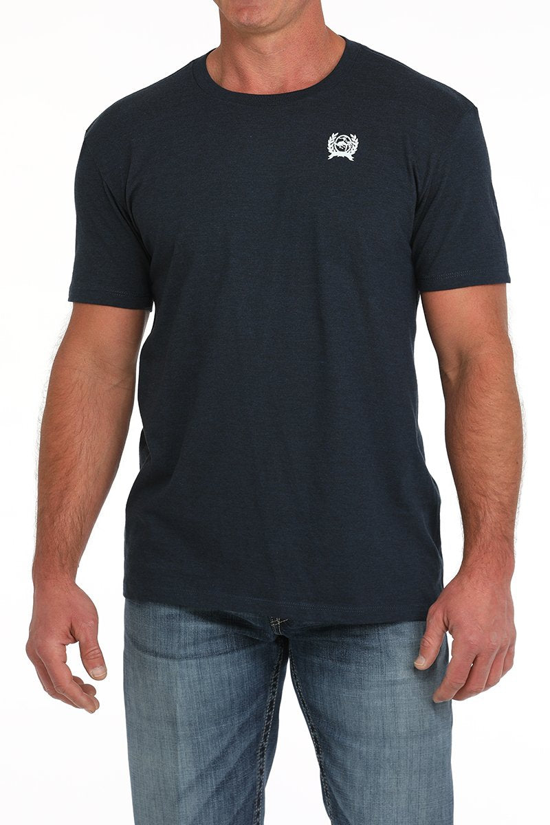 Cinch - Mens Navy Rodeo Brand Tee