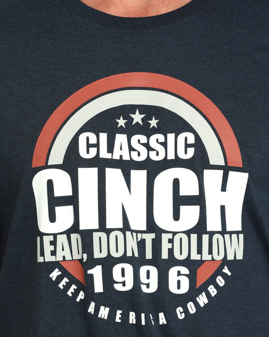 Cinch - Mens Navy Classic Cinch Tee