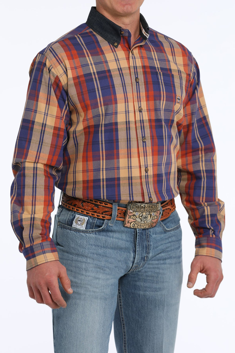 Cinch - Mens Multi Garth Arena Shirt