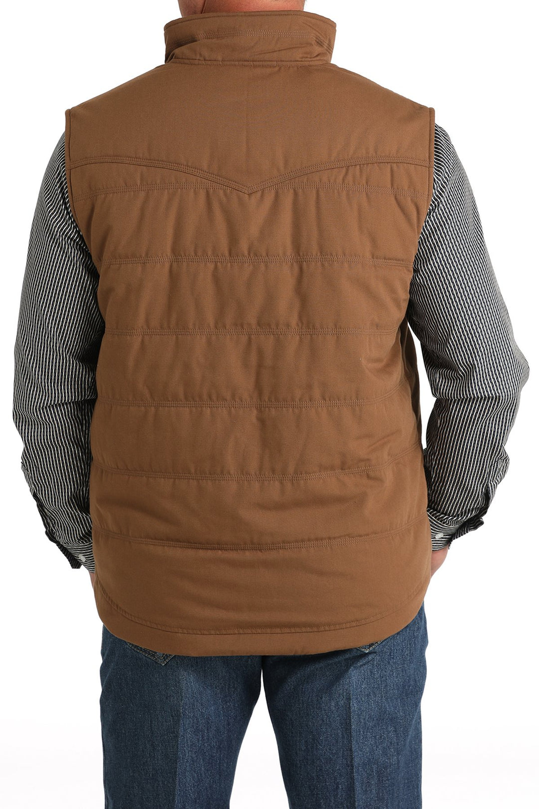 Cinch - Mens Wax Coated Quilted Vest