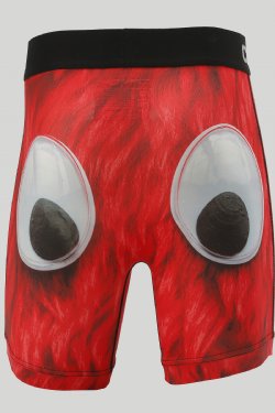 Cinch - Mens 6" Boxer Briefs Red Monster