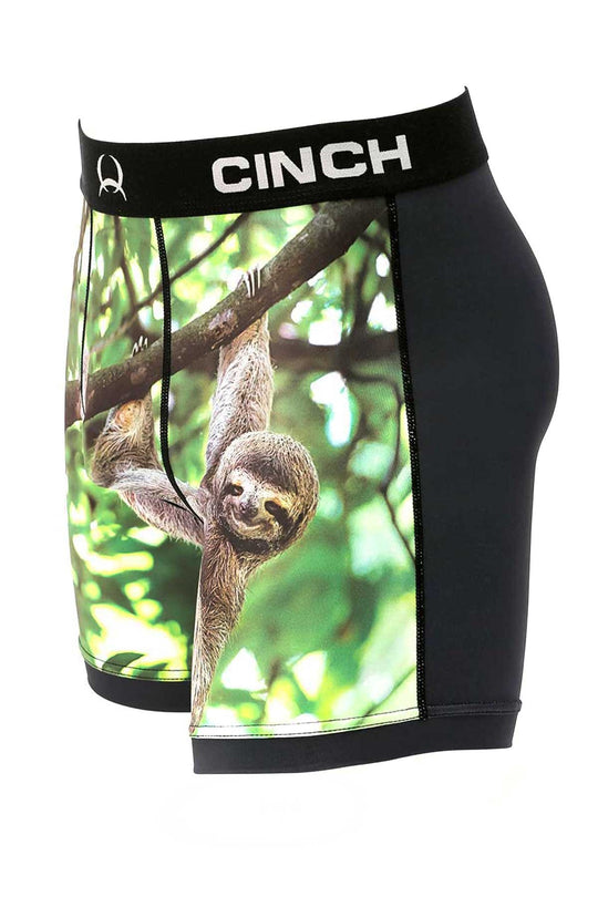Cinch - Mens 6" Boxer Briefs Sloths
