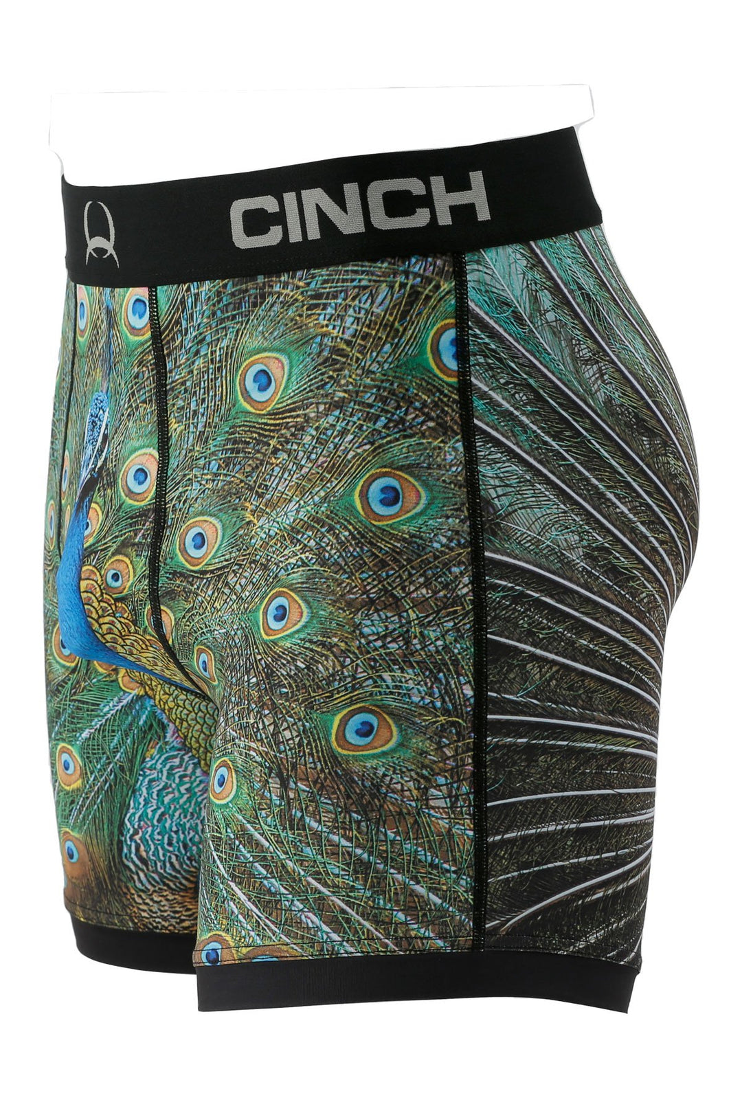 Cinch - Mens 9" Boxer Briefs Peacock