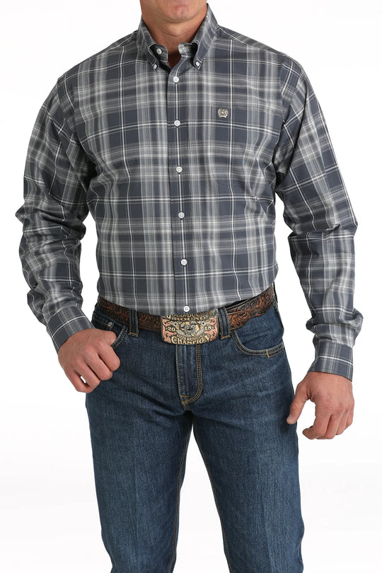 Cinch - Mens Pauly Plaid Arena Shirt