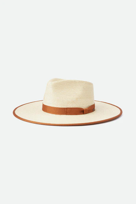 Brixton - Jo Rancher Straw Tan Cowboy Hat