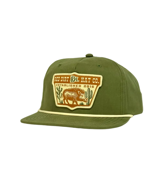 Red Dirt - Green The Hunt Cap