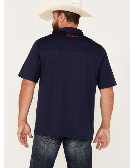 Cinch - Men's Arenaflex Navy Polo Shirt