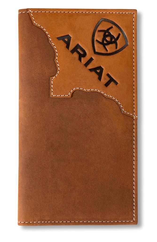 Ariat - Mens Two Toned Leather Rodeo Wallet