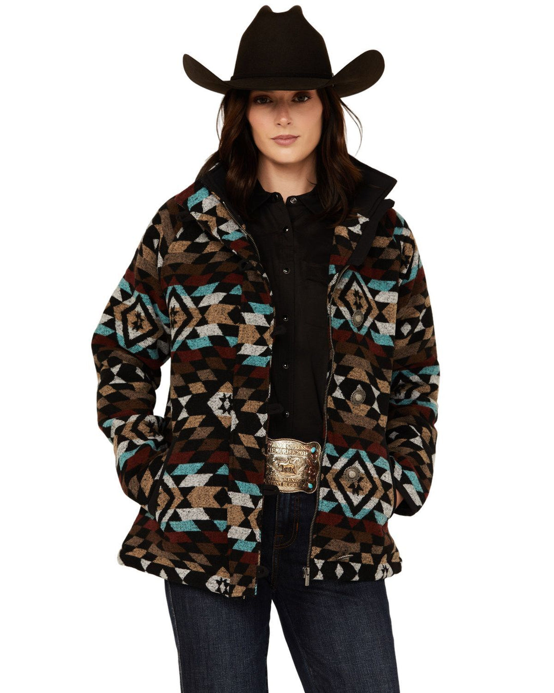 Cinch - Womens Southwestern Tweed Jacket