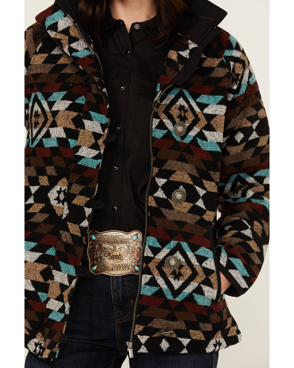 Cinch - Womens Southwestern Tweed Jacket