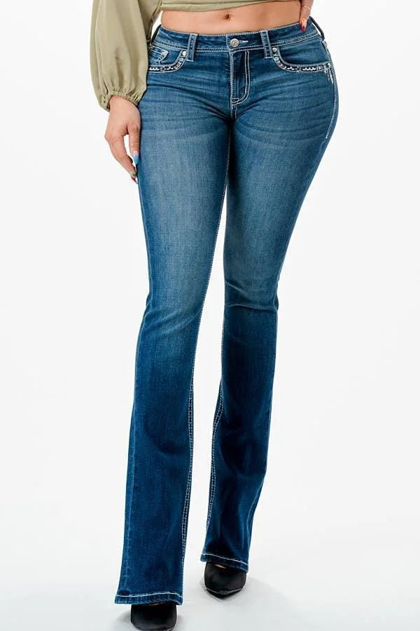 Grace in LA - Womens Star Dream Catcher Jeans