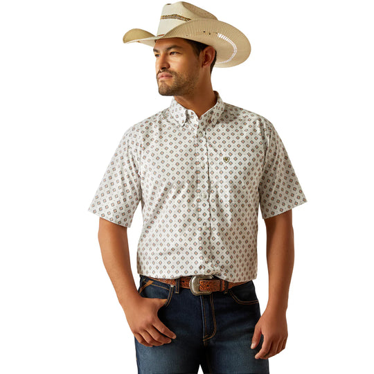 Ariat - Mens Wrinkle Free Evan Classic Fit Shirt