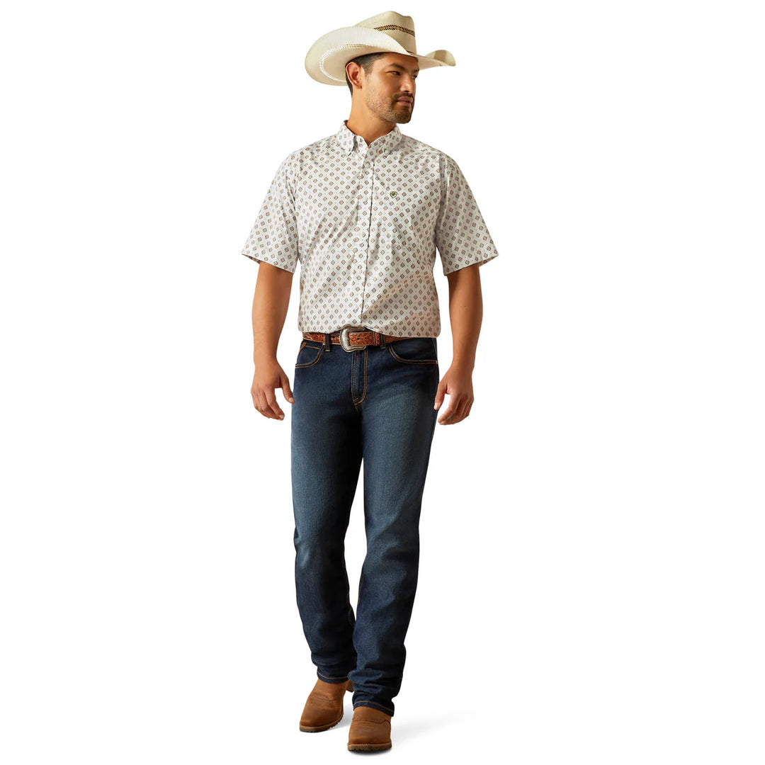 Ariat - Mens Wrinkle Free Evan Classic Fit Shirt