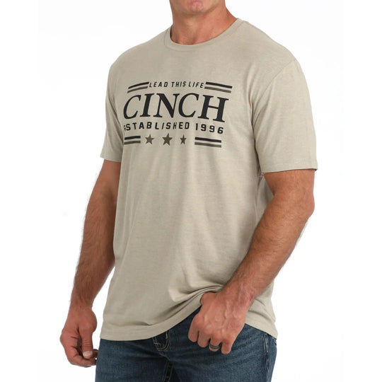 Cinch - Mens Gus Khaki 1996 Tee