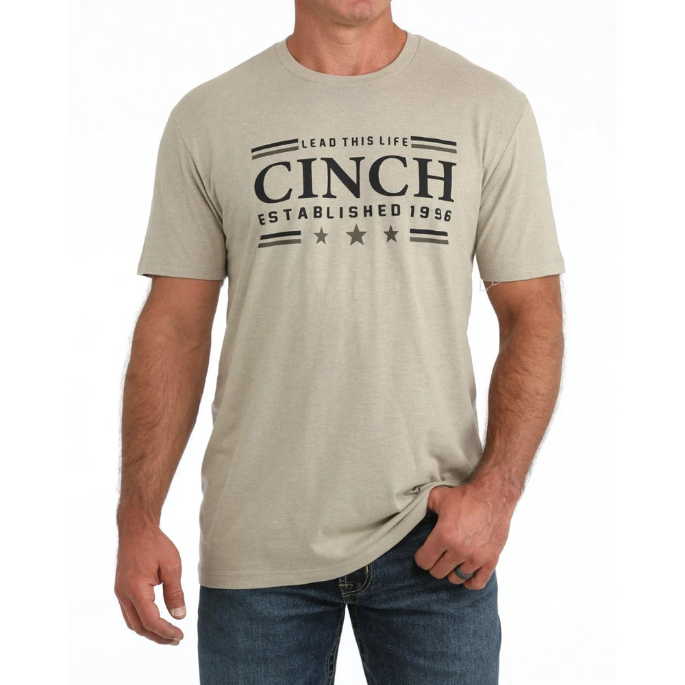 Cinch - Mens Gus Khaki 1996 Tee