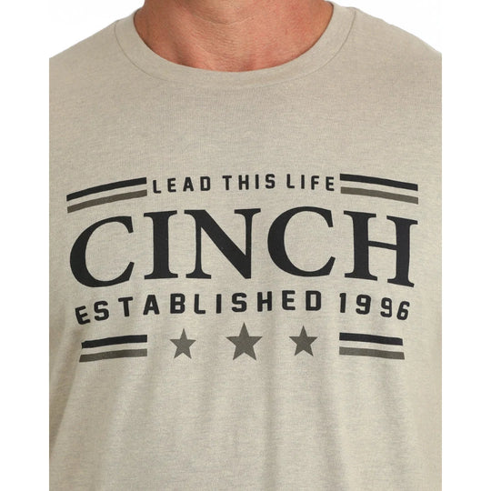 Cinch - Mens Gus Khaki 1996 Tee