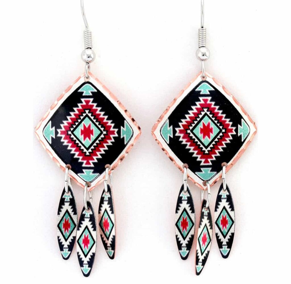 Native American - Dangle Handmade Native Earrings