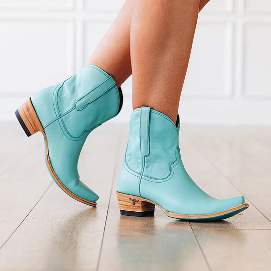 Lane Boots - Emma Jane Bootie Turq Blaze