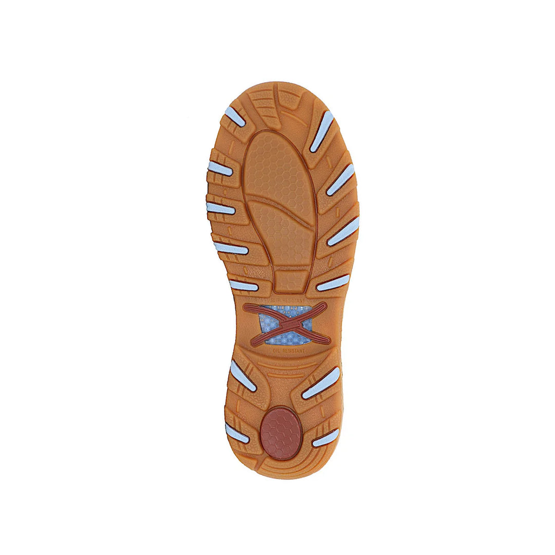 Twisted X - Women's Aztec Cellstretch Slipon Brown/Sky