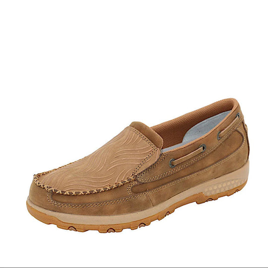 Twisted X - Women's Wave Cellstretch Slipon Brown/Bronze
