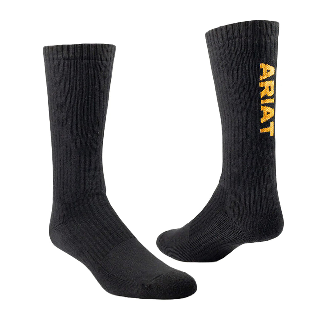Ariat - Premium Cotton Mid Calf Socks PK3
