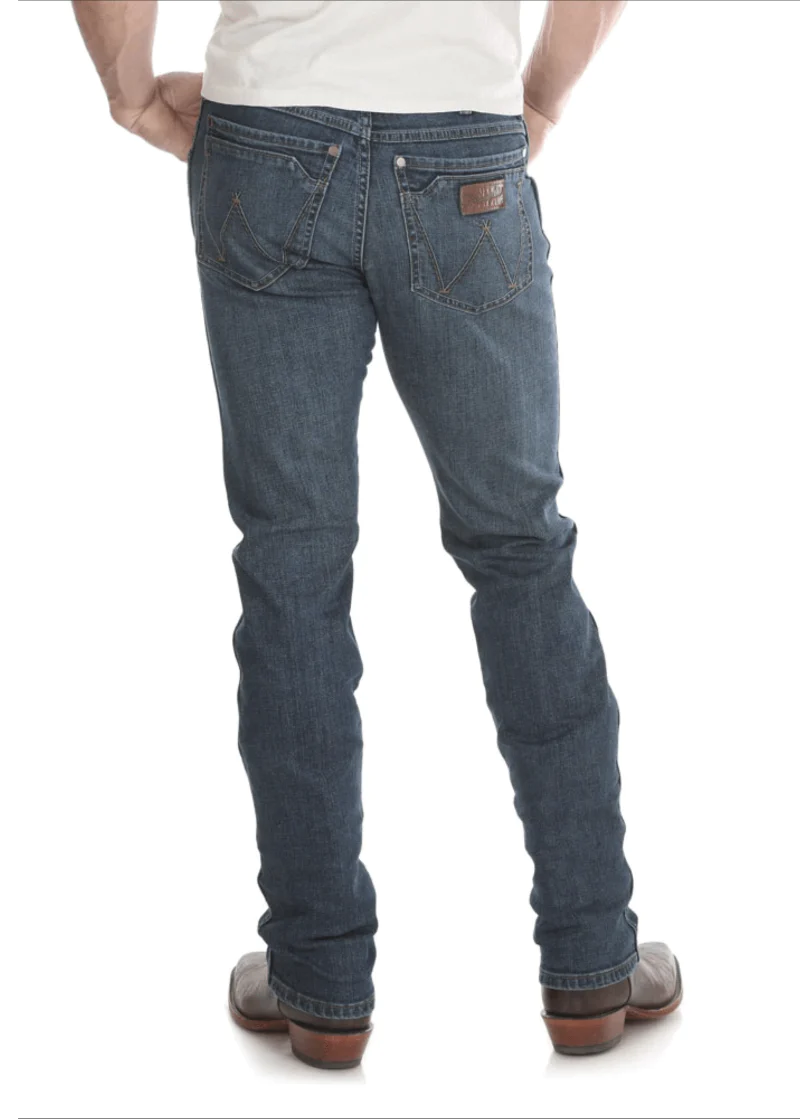 Wrangler - Mens Slim Straight Jeans Portland