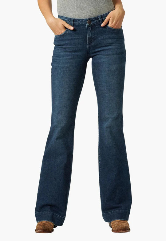 Wrangler - Womens Wide Leg Trouser Jeans