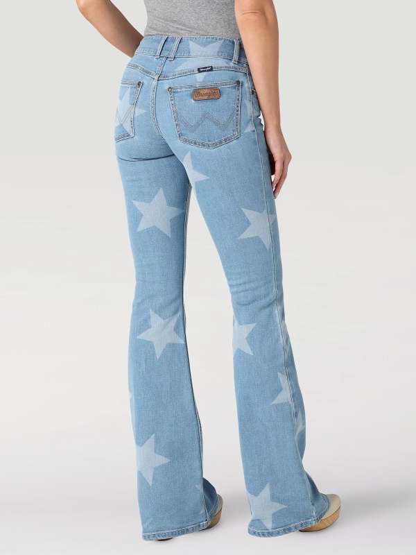 Wrangler - Womens Mae Star Flare Jeans