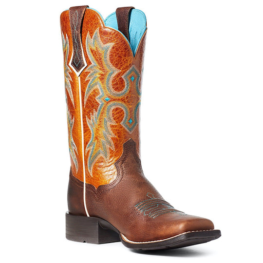 Ariat - Womens Tombstone Hickory/Marigold Boots