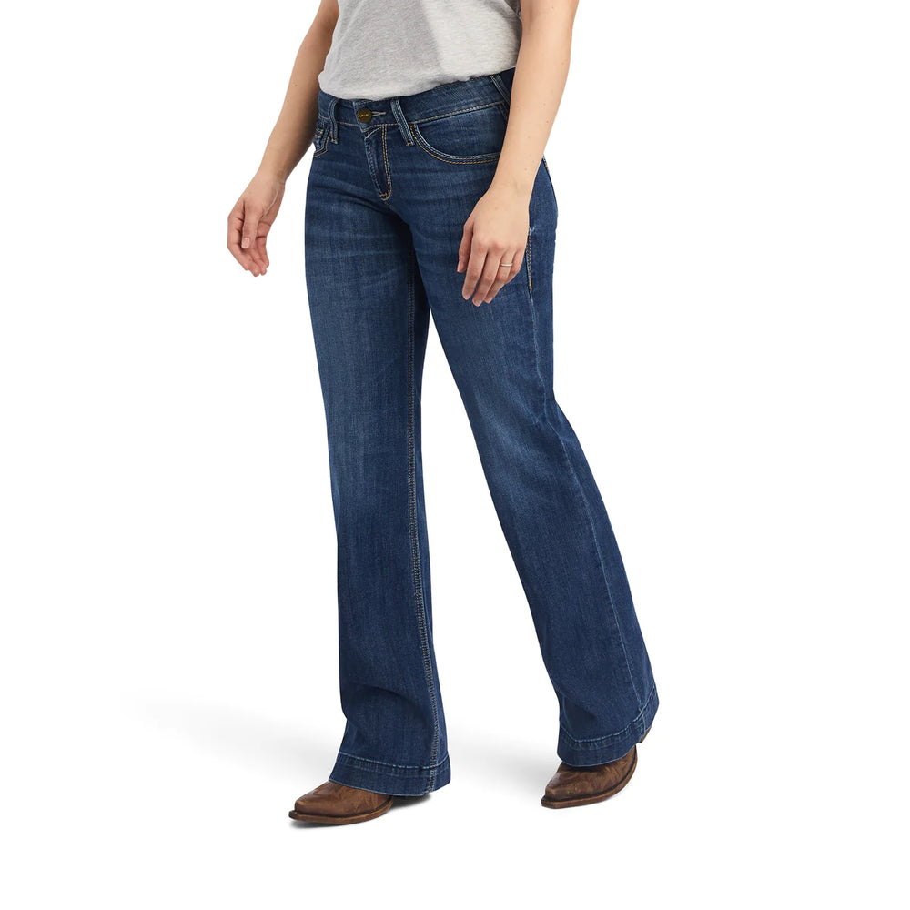 Ariat - Womens Amaryllis Mid Rise Trouser Jeans
