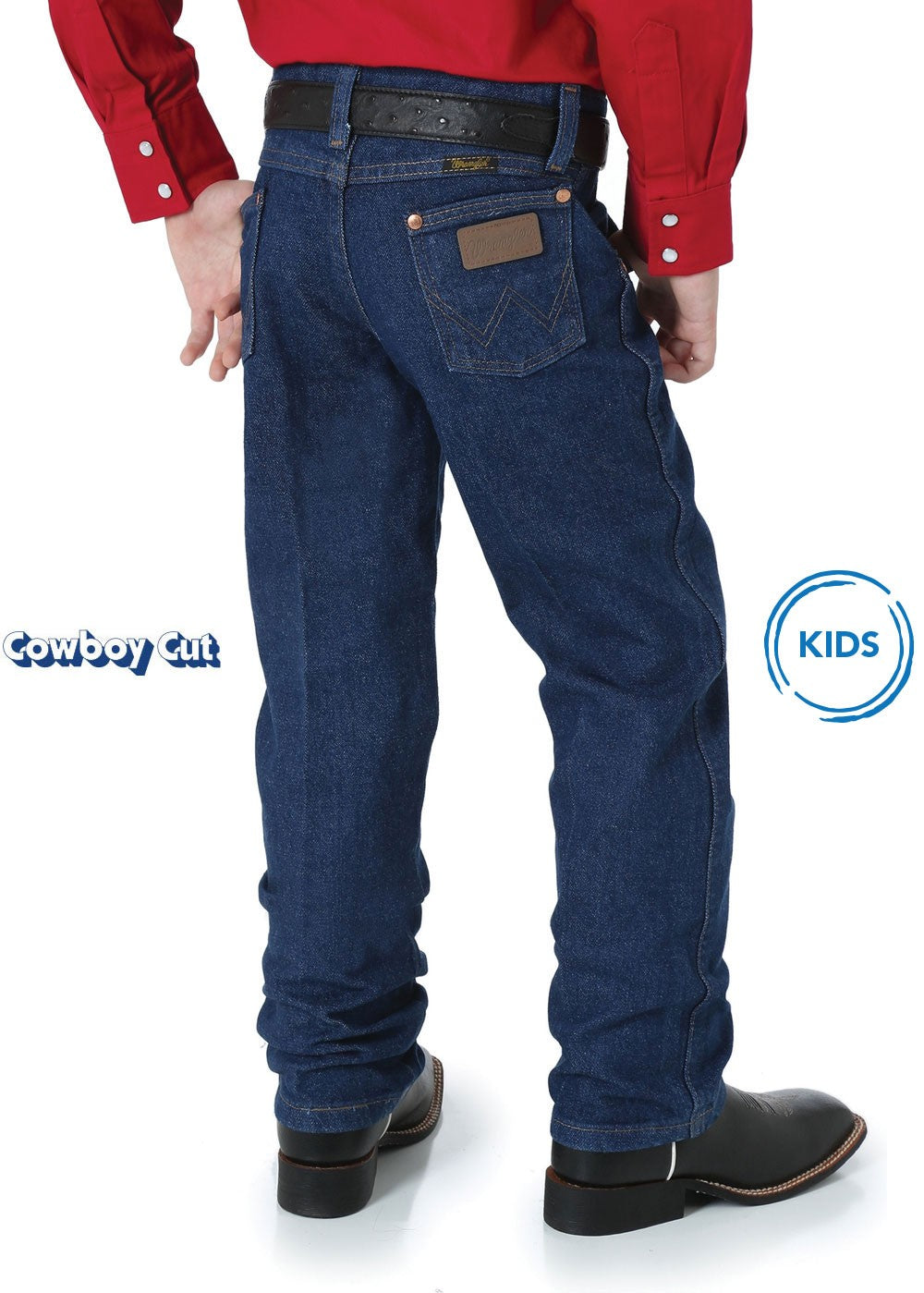 Wrangler - Kids Original Cowboy Cut Jeans Slim Fit 13MWZBPSLI at Buffalo Bills Western