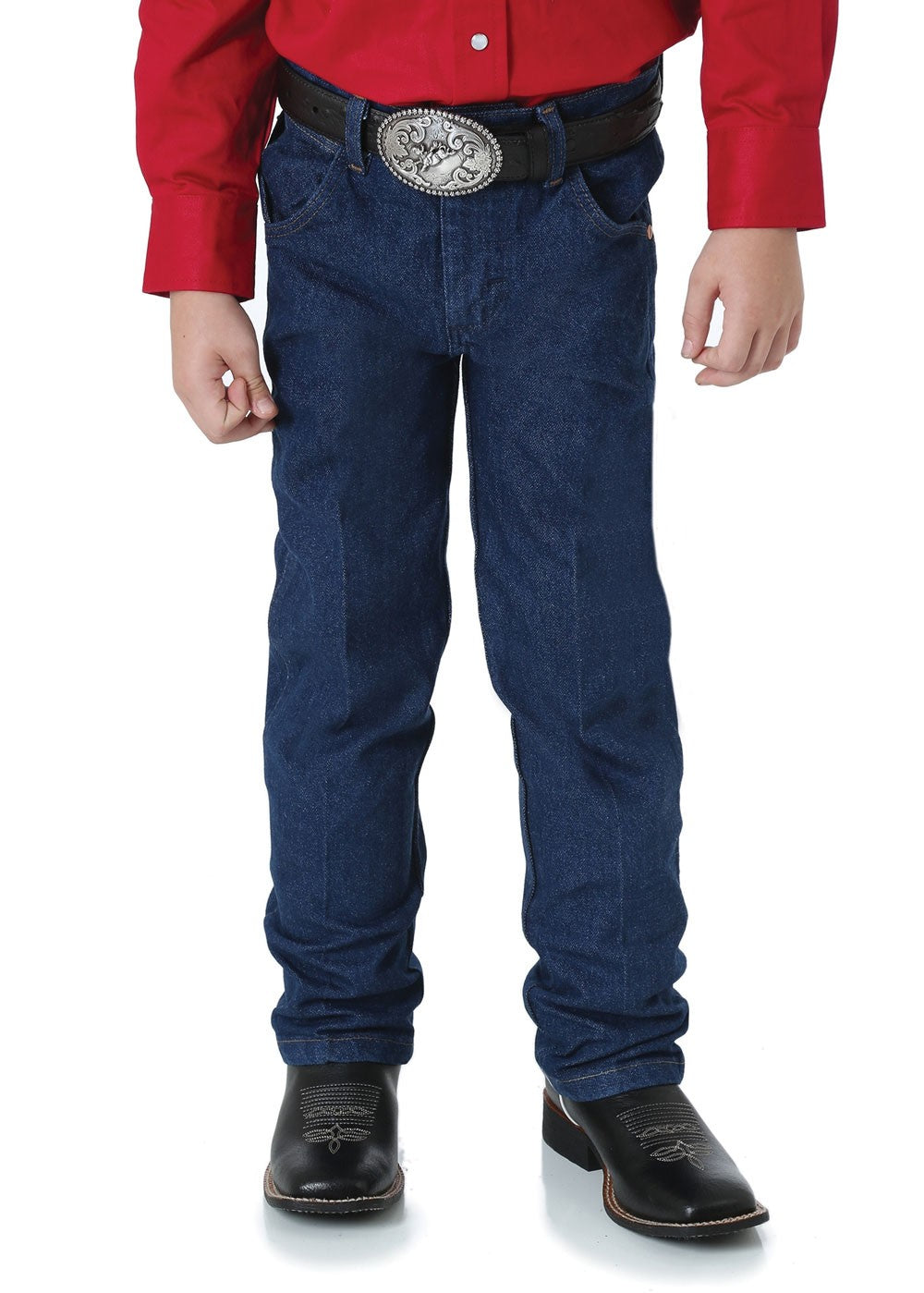 Wrangler - Kids Original Cowboy Cut Slim Fit Jeans 13MWZJPSLI at Buffalo Bills Western