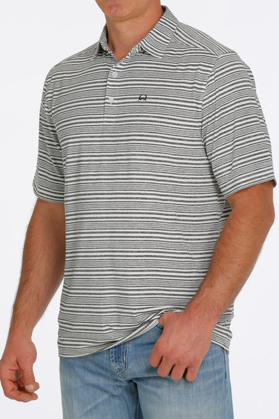 Cinch - Mens Navy/White Arenaflex Polo Shirt