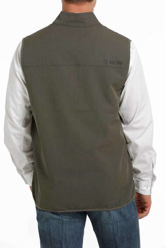 Cinch - Mens Olive Green Stretch Vest