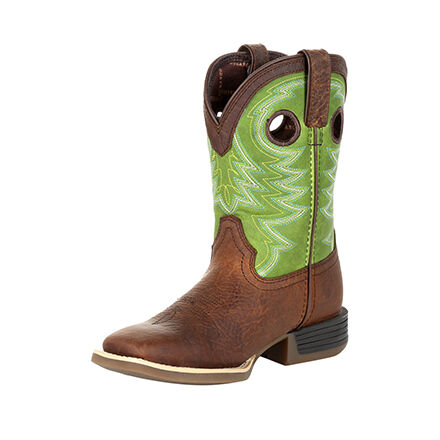 Durango - Lil Rebel Pro Big Kids Lime Boots