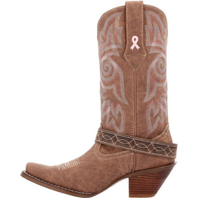 Durango pink shop ribbon boots