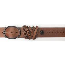Roper - Womens Genuine Leather Brown Embossed Belt 8834790