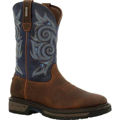 Georgia - Mens Carbo Tec LT Waterproof Pull On Boot