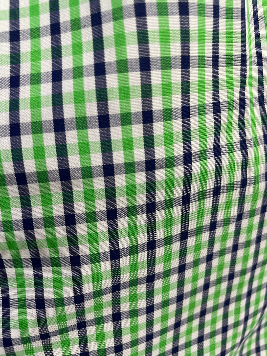 Ritemate - Short Sleeve Mens Emerald/White Check Shirt