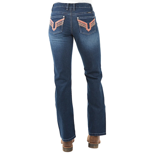 Pure Western - Womens Aztec Boot Cut Jeans