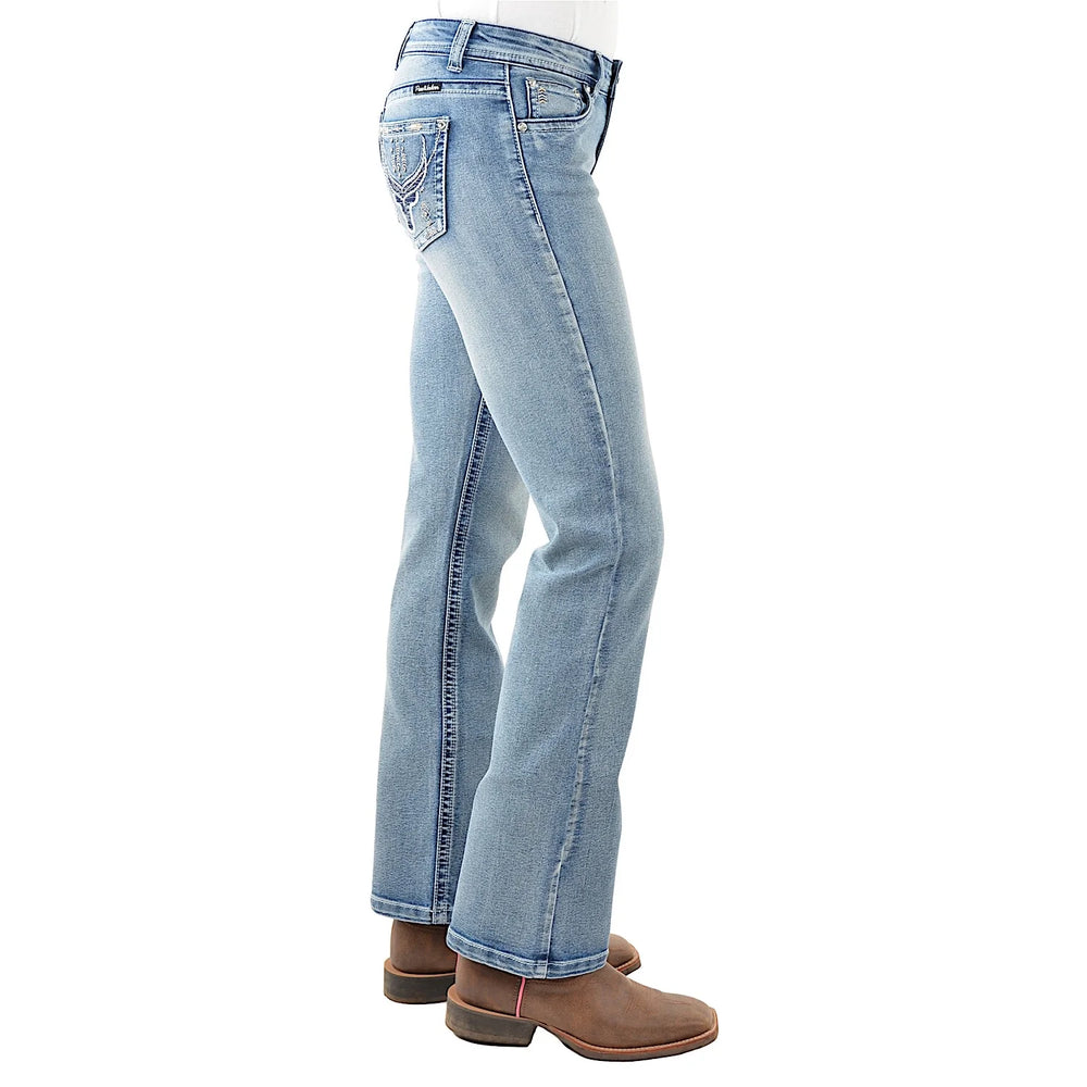 Pure Western - Womens Steer Boot Cut Jeans