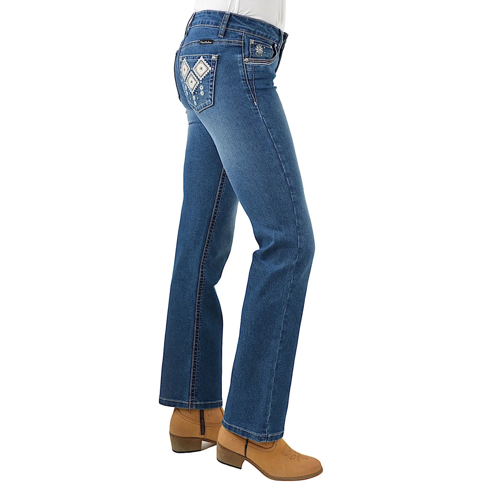 Pure Western - Womens Snowie Straight Leg Jeans