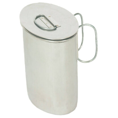 Toowoomba Saddlery- Quart Pot Stainless Steel 1 1/2 Pint Oval