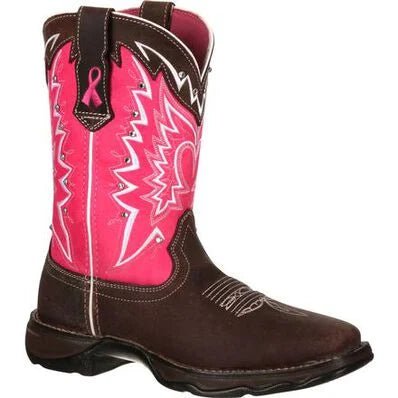 Durango - Womens Pink Ribbon Western Boot