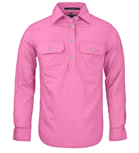 Ritemate - Womens Blush Pilbara Closed Front Work Shirt at Buffalo Bills Western